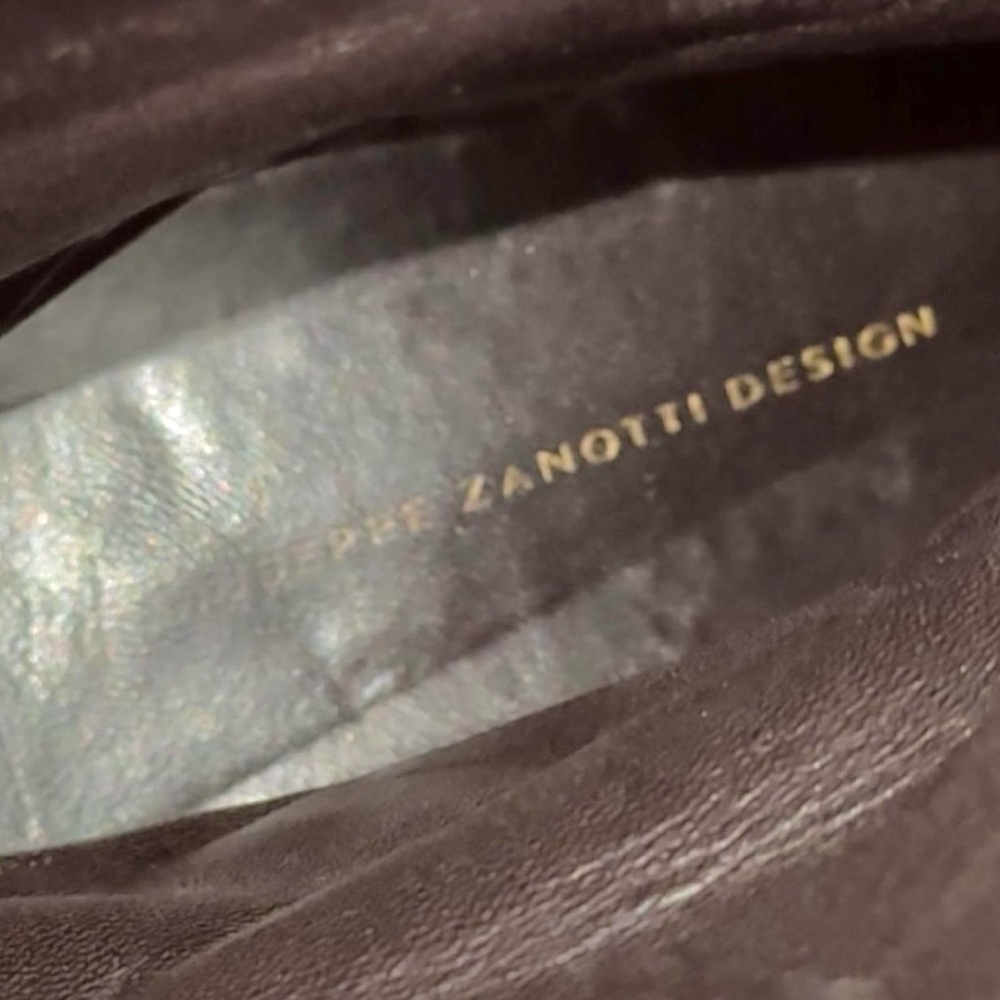 Giuseppe Zanotti Brown Over the Knee Boots - Picture 3 of 11